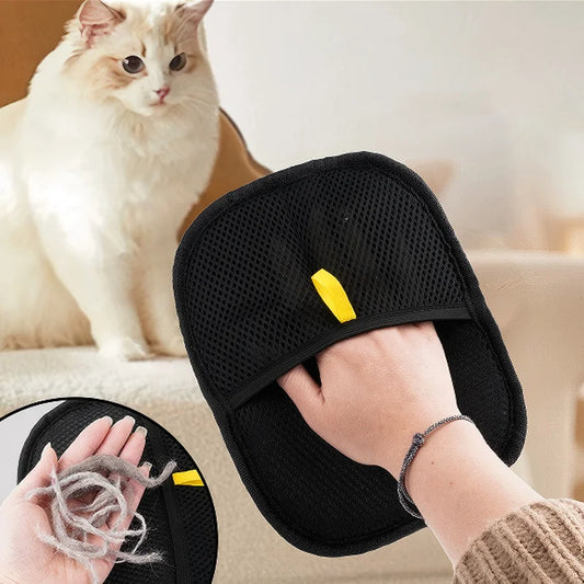 Guantes Quitapelos para Mascotas – Cepillo Antiestático